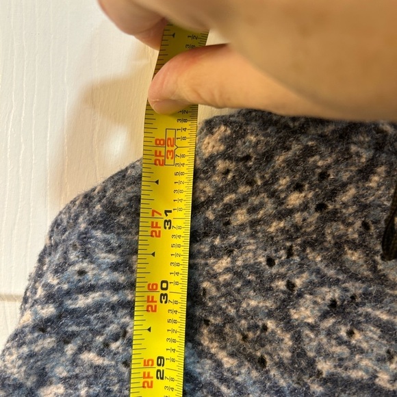 NWT Pure Jill Snap Front Cardigan Sweater Size M Paisley Printed Fabric Eyelet - Picture 7 of 10